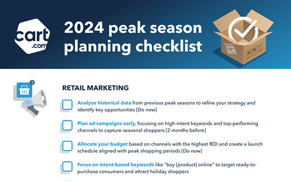 Peak Season Checklist